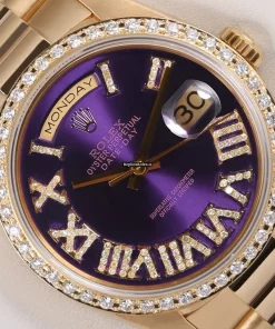Design Imitation Rolex Day-date 36 18238 Automatic Movement 36mm Yellow Gold Case Mens/unisex Watch