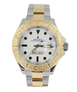 Beautiful Replica Rolex Yacht-master 40 16623 Caliber 3135 Automatic Movement 40mm Gold/steel Case Mens/unisex Watch