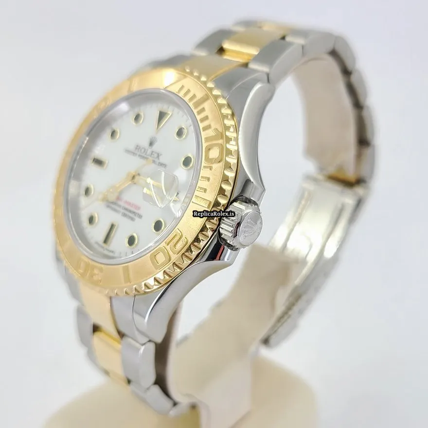 Beautiful Replica Rolex Yacht-master 40 16623 Caliber 3135 Automatic Movement 40mm Gold/steel Case Mens/unisex Watch - Image 2