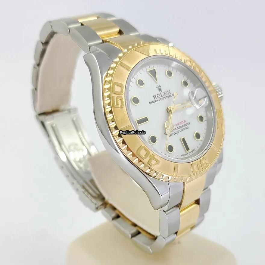 Beautiful Replica Rolex Yacht-master 40 16623 Caliber 3135 Automatic Movement 40mm Gold/steel Case Mens/unisex Watch - Image 6