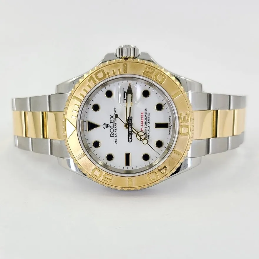 Beautiful Replica Rolex Yacht-master 40 16623 Caliber 3135 Automatic Movement 40mm Gold/steel Case Mens/unisex Watch - Image 7