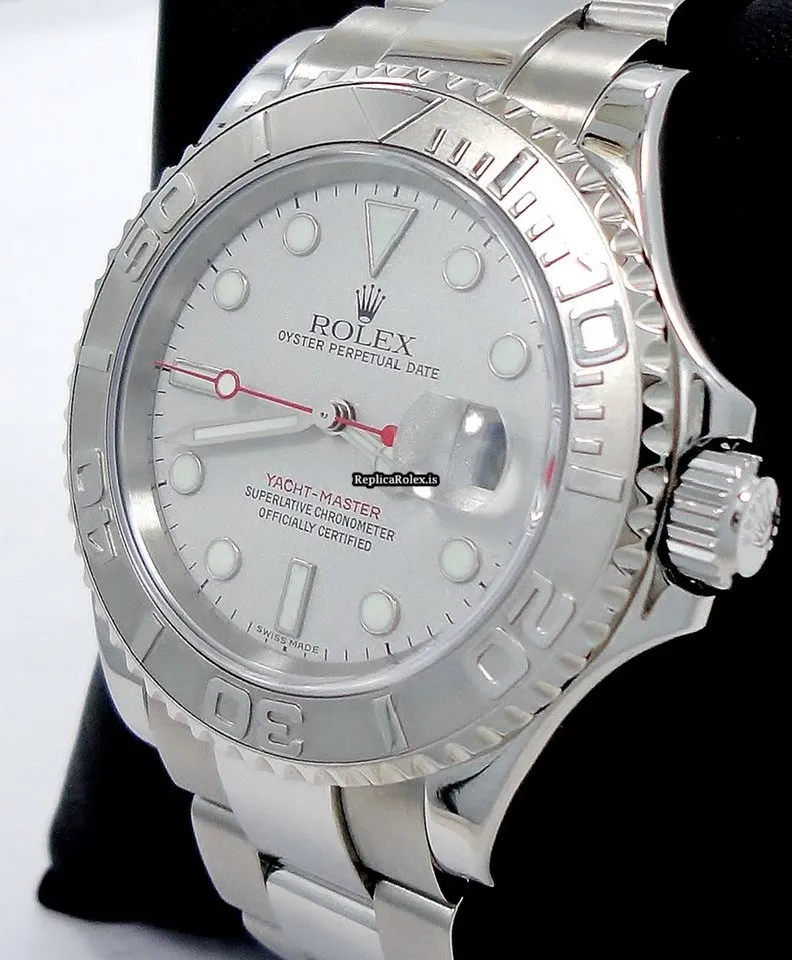Inexpensive Replica Rolex Yacht-master 40 16622 Automatic Movement 40mm Steel Case Watch - Image 3