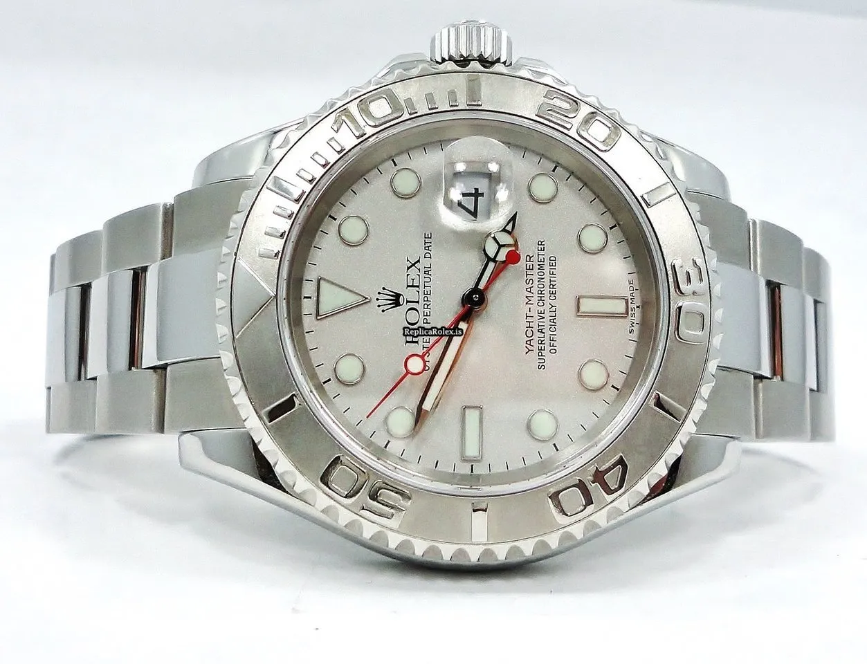 Inexpensive Replica Rolex Yacht-master 40 16622 Automatic Movement 40mm Steel Case Watch - Image 5