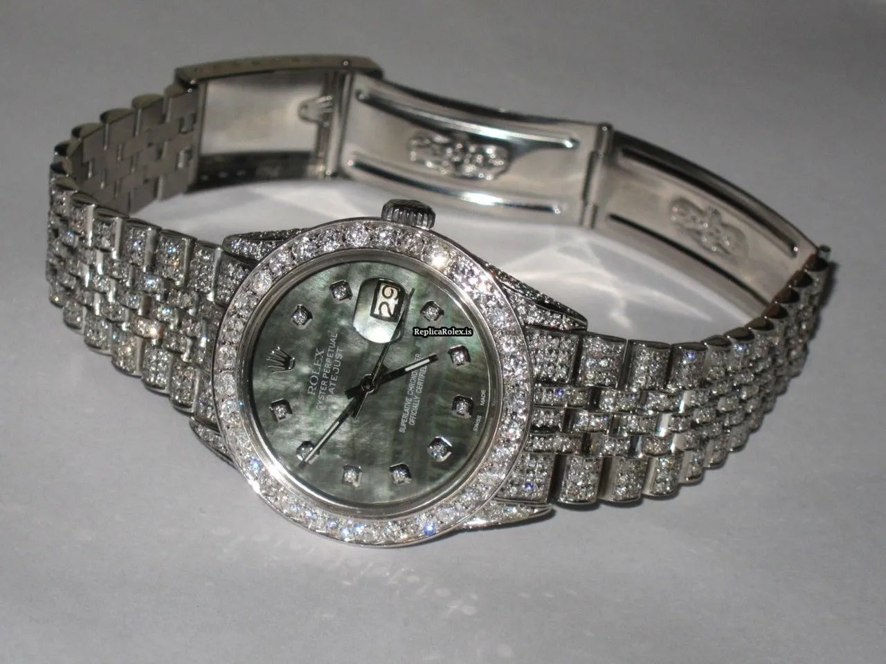 Durable Fake Rolex Datejust Self Winding Automatic 36mm Steel Case Mens/unisex Watch - Image 5