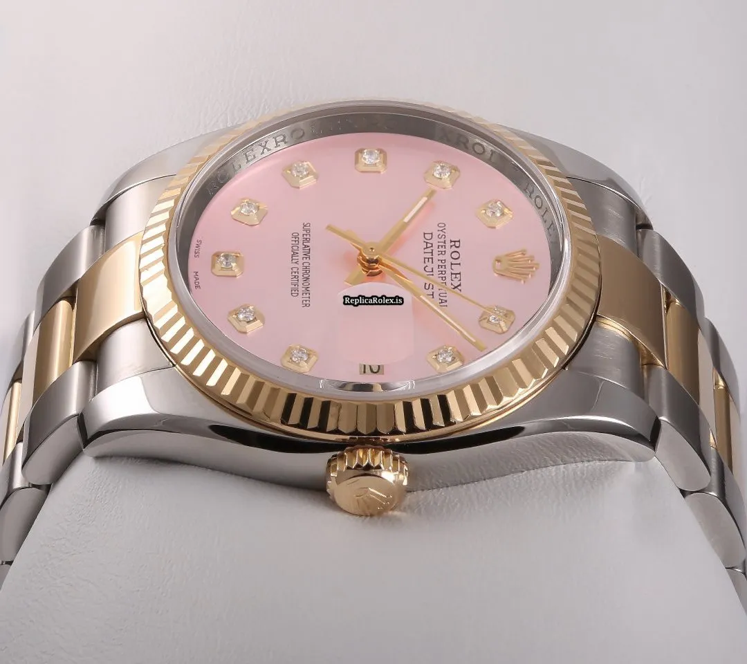 Defect Replica Rolex Datejust 116233 Automatic Movement 36mm Steel Case Watch - Image 2