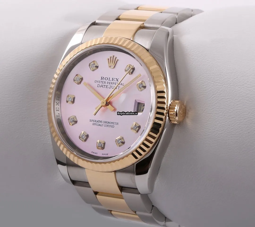 Defect Replica Rolex Datejust 116233 Automatic Movement 36mm Steel Case Watch - Image 4