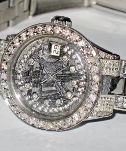 Lovely Fake Rolex Datejust Self Winding Automatic 26mm Steel Case Womens Watch