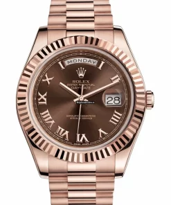 Well Made Imitation Rolex Day-date II 218235 Caliber 3156 Automatic Movement 41mm Rose Gold Case Mens/unisex Watch