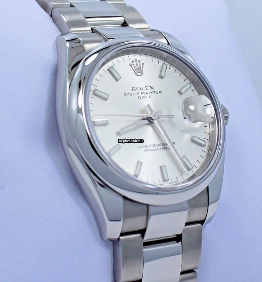 Wonderful Fakes Rolex Oyster Perpetual Date 115200 Automatic Movement 34mm Steel Case Mens/unisex Watch