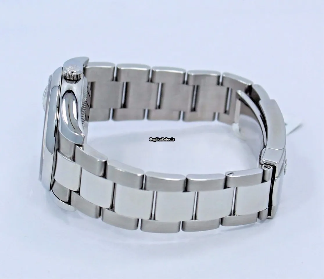 Wonderful Fakes Rolex Oyster Perpetual Date 115200 Automatic Movement 34mm Steel Case Mens/unisex Watch - Image 8