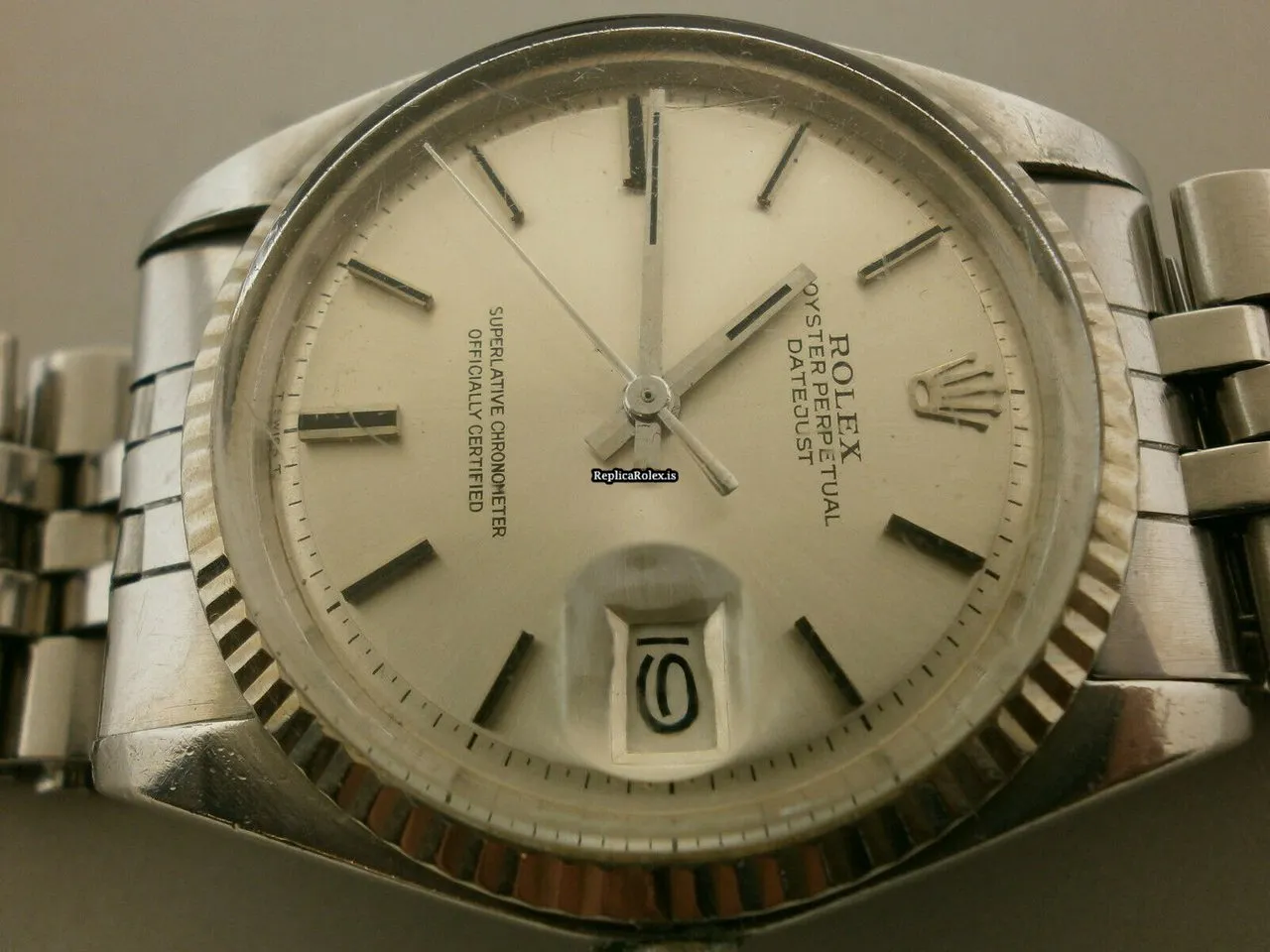 High Quality Replica Rolex Datejust 1601 Automatic Movement 36mm Steel Case Watch - Image 7