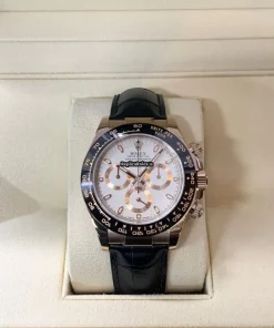 Design Replicas Rolex Daytona 116515ln Caliber 4130 Automatic Movement 40mm Rose Gold Case Mens/unisex Watch