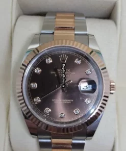 Luxury Replicas Rolex Datejust II 126331-0003 Caliber 3235 Automatic Movement 41mm Gold/steel Case Mens/unisex Watch