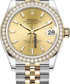 Wholesale Fake Rolex Datejust Caliber 2236 Automatic Movement 31mm Steel Case Womens Watch