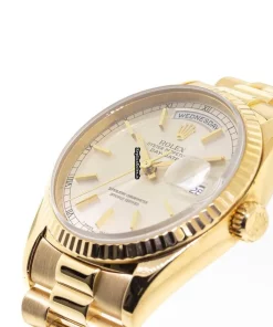 Ideal Fakes Rolex Day-date 36 18238 Caliber 3155 Automatic Movement 36mm Yellow Gold Case Mens/unisex Watch