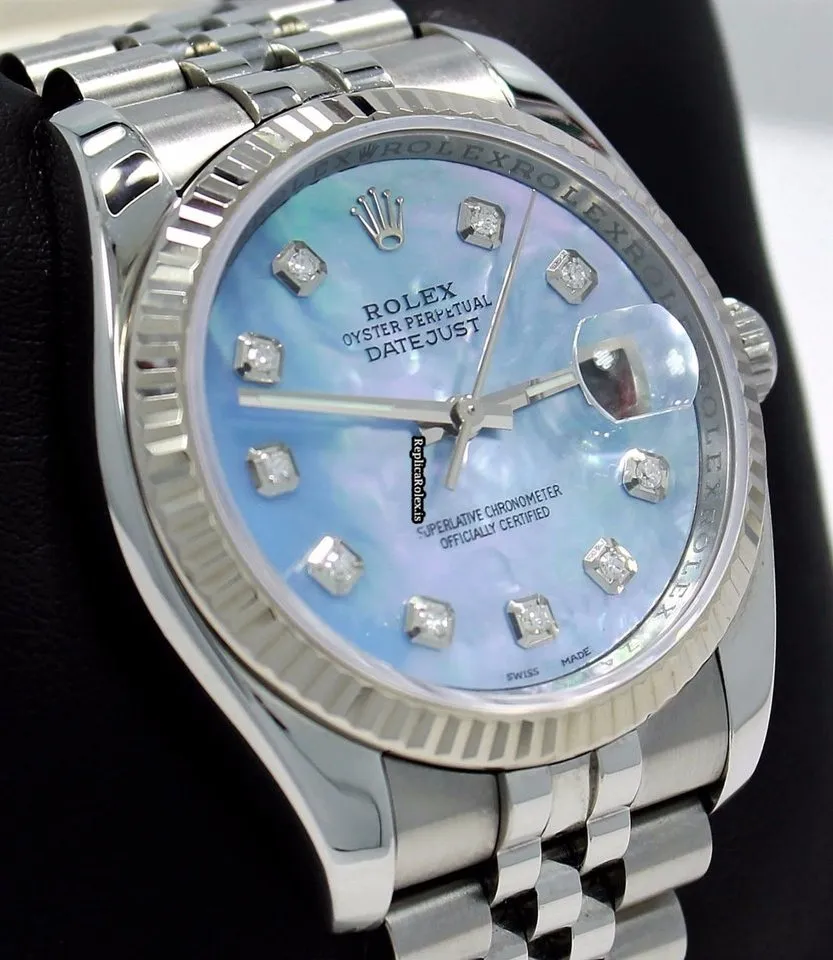 Ideal Fakes Rolex Datejust 116234 Automatic Movement 36mm Steel Case Watch