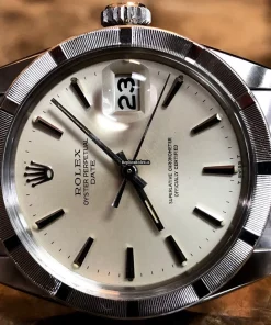 High Quality Knockoff Rolex Oyster Perpetual Date 1501 Caliber 1570 Automatic Movement 34x42mm Steel Case Mens/unisex Watch