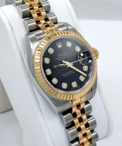 Fantastic Replica Rolex Lady-datejust 179173 Automatic Movement 26mm Gold/steel Case Womens Watch