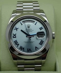 Neat Replica Rolex Day-date II 218206 Automatic Movement 41mm Platinum Case Mens/unisex Watch