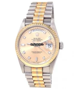 Fine Replica Rolex Day-date 36 18239 Automatic Movement 36mm White Gold Case Mens/unisex Watch