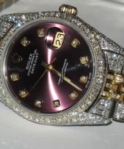 Exquisite Replica Rolex Datejust Self Winding Automatic 36mm Gold/steel Case Mens/unisex Watch