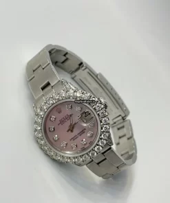 Nice Copy Rolex Lady-datejust 6917 Caliber 2030 Automatic Movement 26mm Steel Case Womens Watch