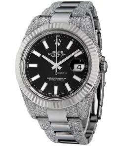 Swiss Fake Rolex Datejust II Caliber 3136 Automatic Movement 41mm Steel Case Mens/unisex Watch