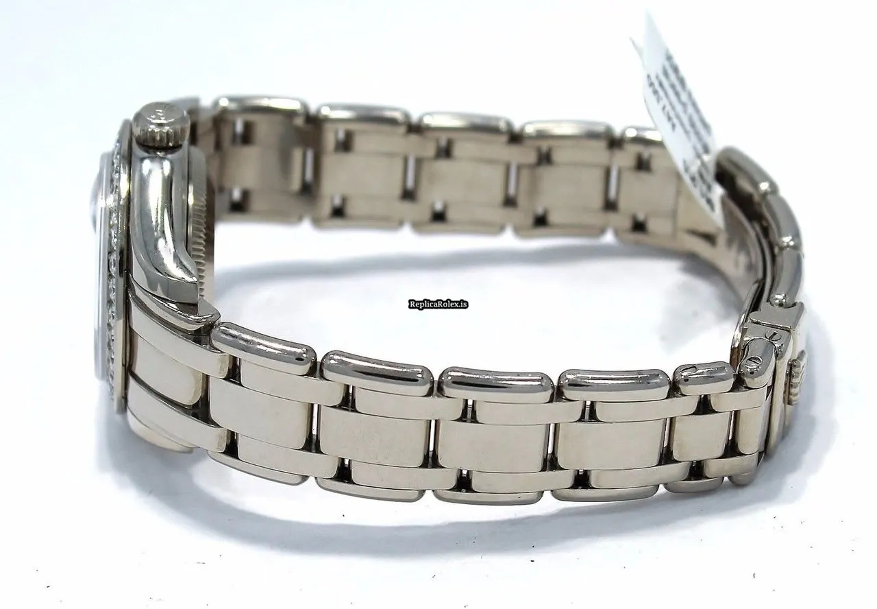 Lovely Replica Rolex Lady-datejust Pearlmaster 80299 Automatic Movement 29mm White Gold Case Watch - Image 9
