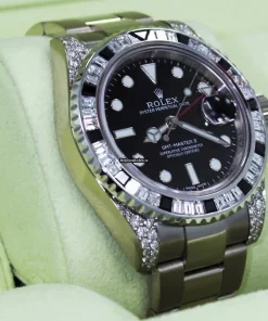 Amazing Clone Rolex Gmt-master II 116719 Automatic Movement 40mm White Gold Case Watch