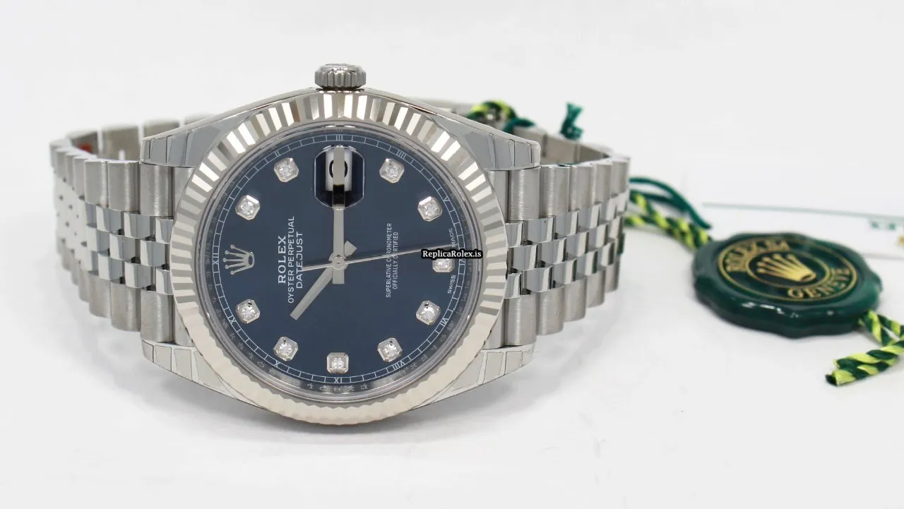 Excellent Replica Rolex Datejust 126334 Automatic Movement 41mm Steel Case Watch - Image 10