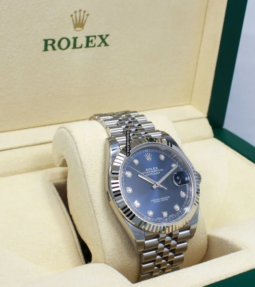 Excellent Replica Rolex Datejust 126334 Automatic Movement 41mm Steel Case Watch - Image 2