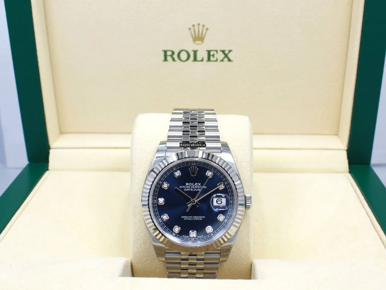 Excellent Replica Rolex Datejust 126334 Automatic Movement 41mm Steel Case Watch - Image 3