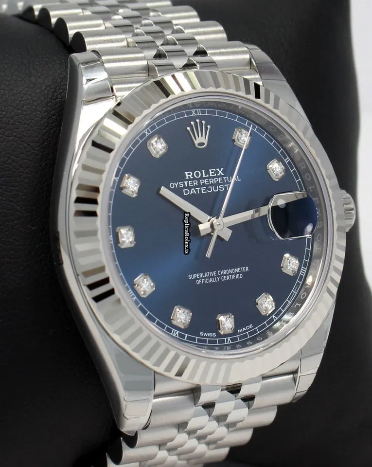 Excellent Replica Rolex Datejust 126334 Automatic Movement 41mm Steel Case Watch - Image 6
