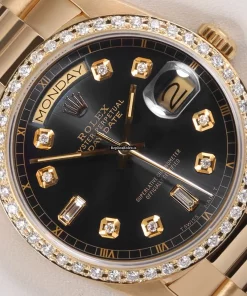 Awesome Copies Rolex Day-date 36 18038 Automatic Movement 36mm Yellow Gold Case Mens/unisex Watch