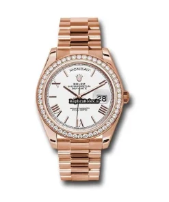 Terrific Fake Rolex Day-date 40 228345 Caliber 3255 Automatic Movement 40mm Rose Gold Case Mens/unisex Watch