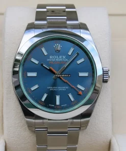 Well Made Replica Rolex Milgauss 116400gv Caliber 3131 Automatic Movement 40mm Steel Case Mens/unisex Watch