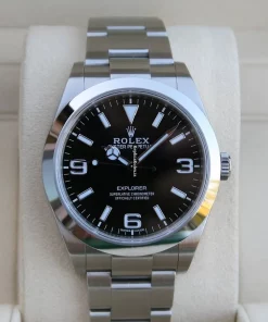 Beautiful Fake Rolex Explorer 214270 Automatic Movement 39mm Steel Case Mens/unisex Watch