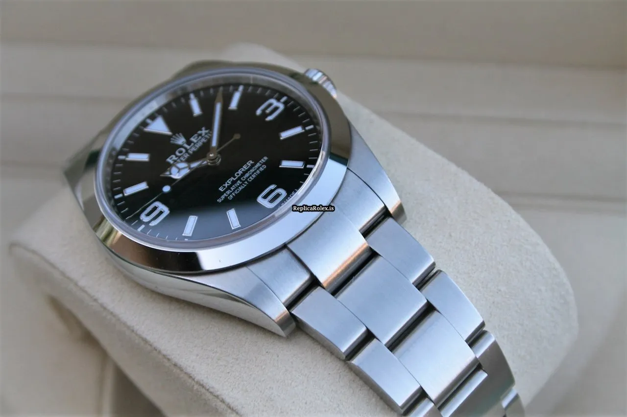 Beautiful Fake Rolex Explorer 214270 Automatic Movement 39mm Steel Case Mens/unisex Watch - Image 2
