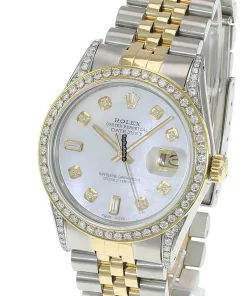 Design Replica Rolex Datejust 16233 Caliber 3135 Automatic Movement 36mm Gold/steel Case Mens/unisex Watch