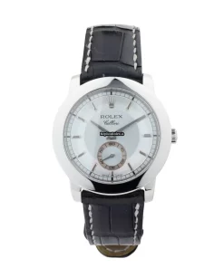 Suitable Replica Rolex Cellini 5241 Manual Winding Movement 38mm Platinum Case Mens/unisex Watch