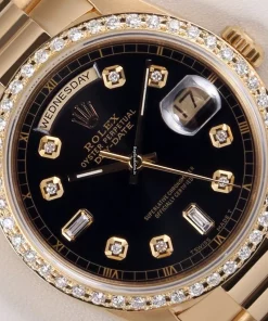 Popular Copy Rolex Day-date 36 18238 Automatic Movement 36mm Yellow Gold Case Mens/unisex Watch