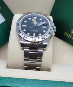 Amazing Imitation Rolex Explorer II 216570 Caliber 3187 Automatic Movement 42mm Steel Case Mens/unisex Watch