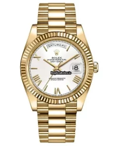 High-end Copies Rolex Day-date 40 228238 Caliber 3255 Automatic Movement 40mm Yellow Gold Case Mens/unisex Watch