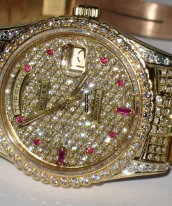 Appealing Replica Rolex Day-date Self Winding Automatic 36mm Yellow Gold Case Mens/unisex Watch