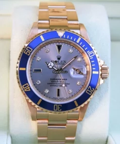 Perfect Copies Rolex Submariner Date 16618 Caliber 3135 Automatic Movement 40mm Yellow Gold Case Mens/unisex Watch