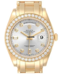 Fabulous Fake Rolex Day-date 18948 Automatic Movement 39mm Yellow Gold Case Mens/unisex Watch