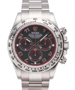 Swiss Replica Rolex Daytona 116509 Caliber 4130 Automatic Movement 40mm White Gold Case Mens/unisex Watch