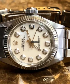 Incredible Copies Rolex Oyster Perpetual 6619 Automatic Movement 24mm Gold/steel Case Womens Watch