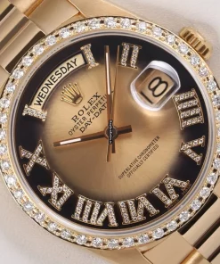 Excellent Copy Rolex Day-date 36 18238 Automatic Movement 36mm Yellow Gold Case Mens/unisex Watch