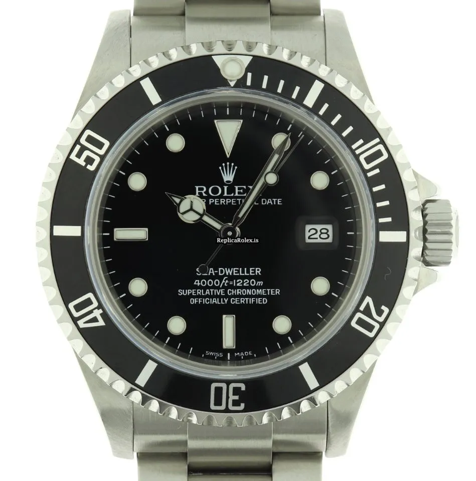 Ideal Replica Rolex Sea-dweller 16600t Caliber 3135 Automatic Movement 40x47mm Steel Case Mens/unisex Watch